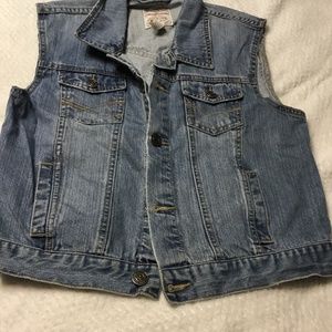 Aeropostale jean vest